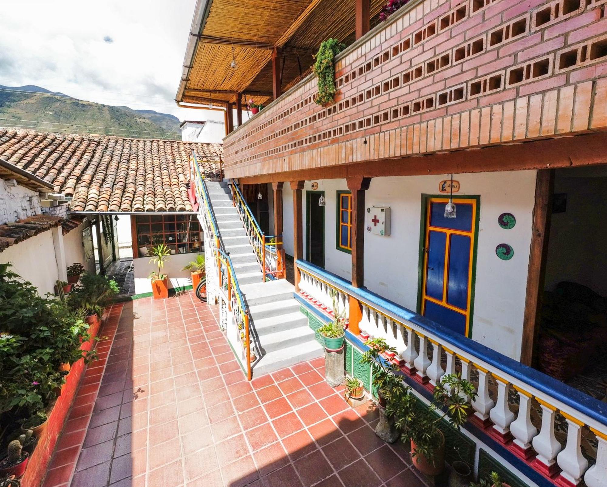 Hostal El Caminante El Cocuy Dış mekan fotoğraf